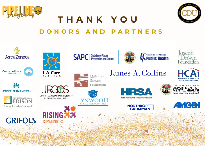 Thank you Donors and Partners