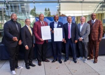 CDU signed a Memorandum of Understanding (MOU) for the Compton Community Health Professions Partnership (CCHPP), joining forces with Assemblymember Mike A. Gipson, Compton College, Compton Unified School District, Kedren Health, St. Johns Community Health, and California State University, Dominguez Hills (CSUDH).
