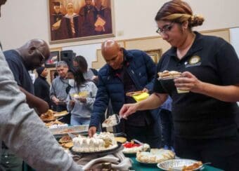 CDU continued its tradition of spreading holiday cheer with the annual Dessert Reception, a sweet and festive atmosphere for all staff, faculty, and students.