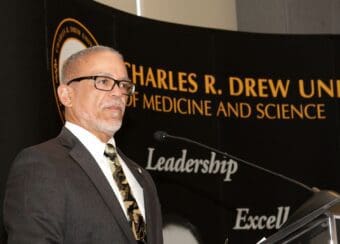 CDU President Dr. David Carlisle at the annual president's breakfast