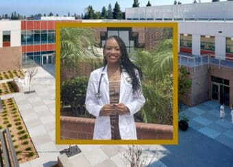 Sabrina Montgomery is a student in the inaugural CDU 4-year Medical Degree program.