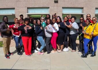 CDU Celebrates Heritage and Unity with Divine Nine Tribute During Black History Month.
