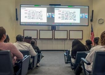 Annual Dr. Erik Fleming Annual Lecture Discusses Colorectal Care in the Keck Auditorium.