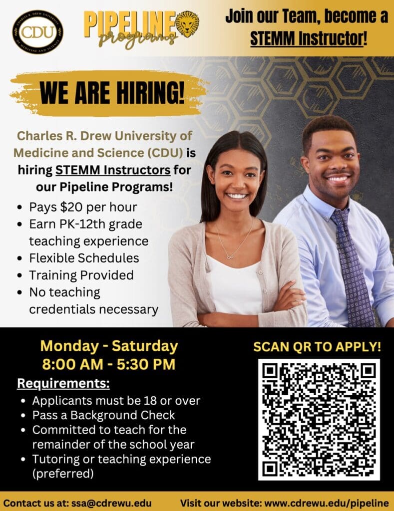 We are hiring! Pipeline program