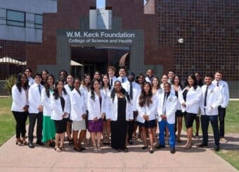 COSH Hosts Short White Coat Ceremony for Physician Assistant Students