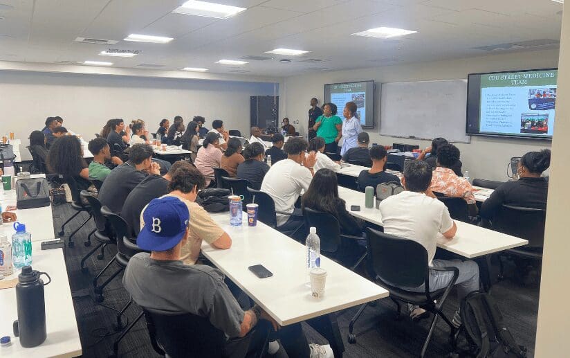 MD Students Attend CDU Kedren Mobile Street Medicine Team Orientation