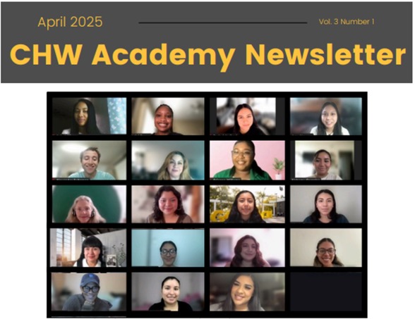 April 2025 CHW Academy Newsletter