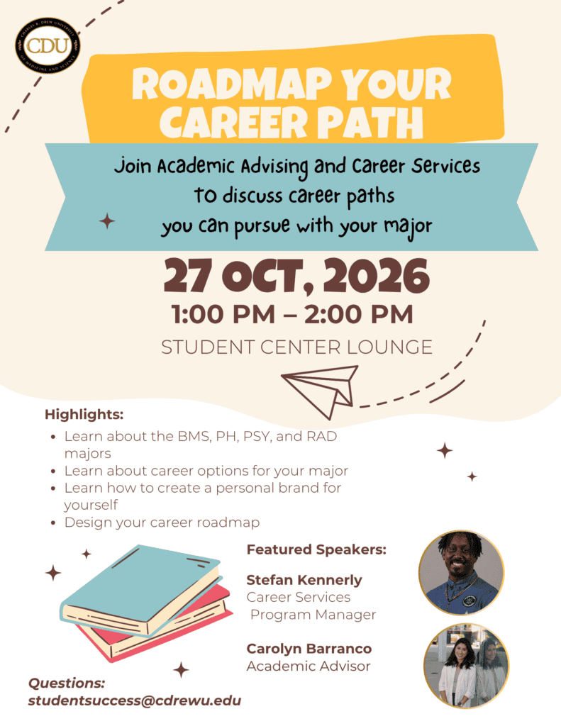 Roadmap your Career Path flyer