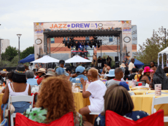 Jazz at Drew Stage and guests