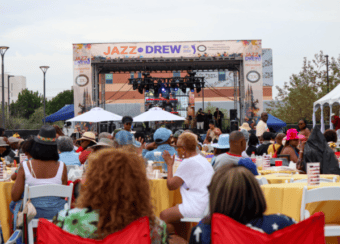 Jazz at Drew Stage and guests