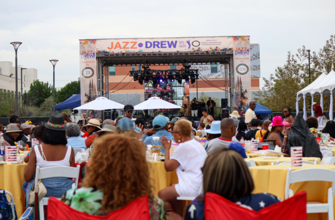 Jazz at Drew Stage and guests